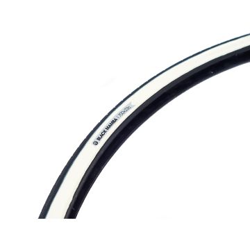 BLB Black Mamba Tyres - Black/White wall