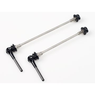 VIA Titanium QR Skewer Axle - Black