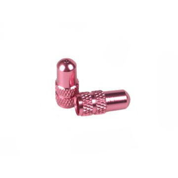 BLB Alloy Valve Caps Tube (set of 2) - Pink