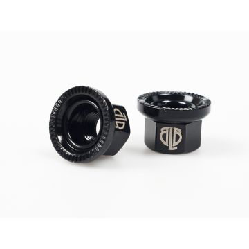 BLB Steel Track Nuts - Black