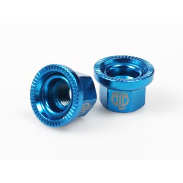 BLB Steel Track Nuts - Blue