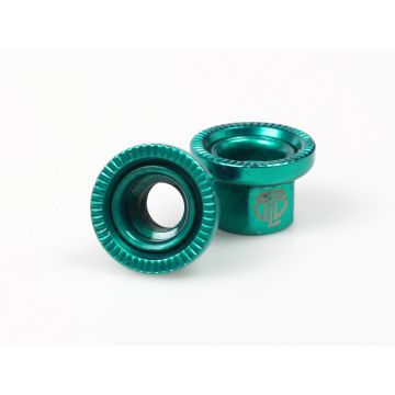 BLB Steel Track Nuts - Green
