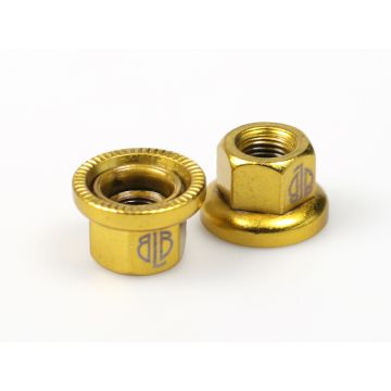 BLB Steel Track Nuts - Gold