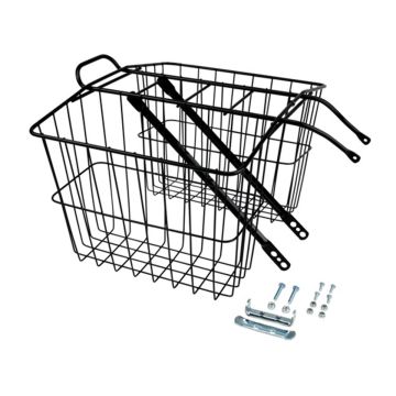 Wald 520 Twin Carrier Basket - Black