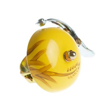 Crane Hand Painted Bell - Yellow Autumn