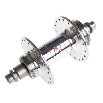 Phil Wood Track HF Rear Fix/Free Hub - Silver