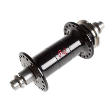 Phil Wood Track LF Rear Single Fix Hub - Black