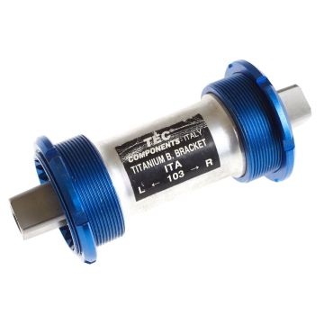 TEC Titanium Bottom Bracket - Blue