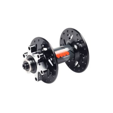 VIA ISO Disc Front Hub - Black