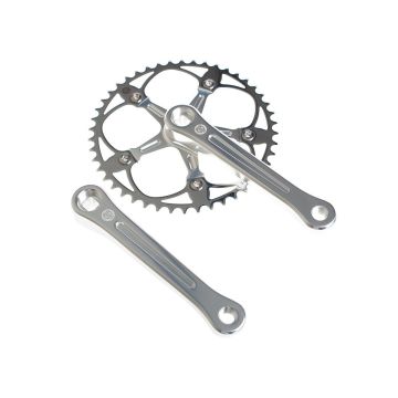 BLB Pista Vera Crankset - Silver