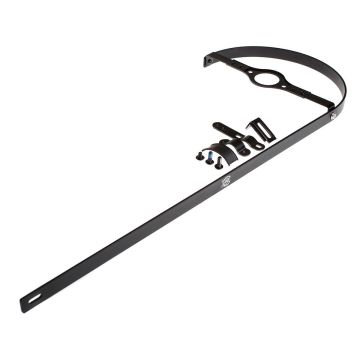 BLB Slimline Alloy Chain Guard - Matt Black