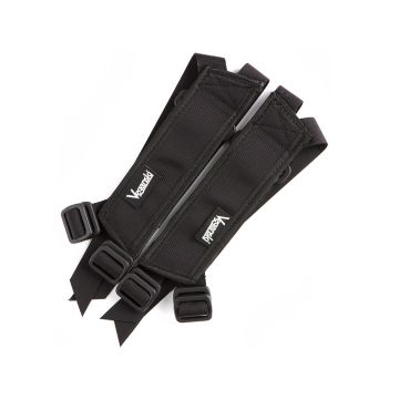 Veganski V3 (Plastic) Pedal Straps - Black