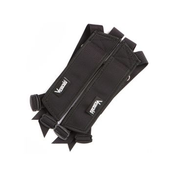 Veganski Metal Pedal Straps - Black