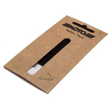 Moto Reflective Stripes for Reflex pedals - Black