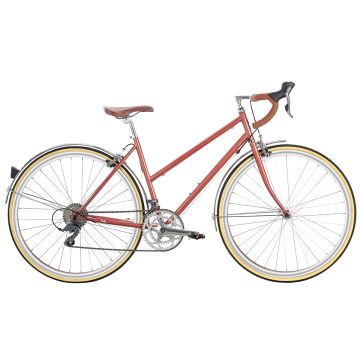 6KU Helen 16spd City Bike - Rose Gold