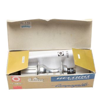 Campagnolo Record Titanium Rear Hub - Silver