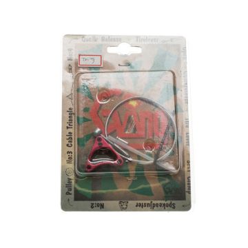 Brake cable triangle - Red