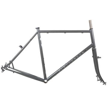 BLB Hitchhiker Frameset - Satin Ti Grey