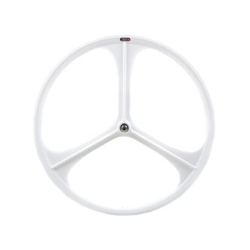 Teny 3 Spoke Front Wheel - White
