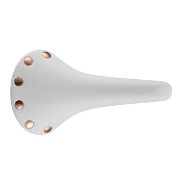 San Marco Regal Leather Saddle - White