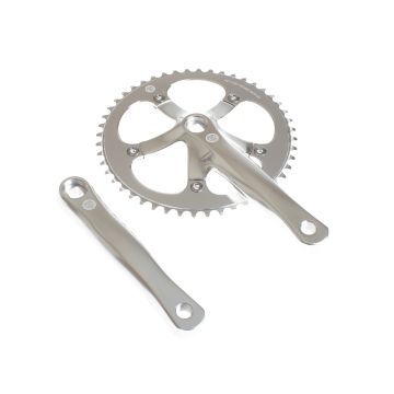 BLB Track Crankset - Silver