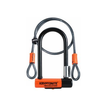 Kryptonite Evolution Mini-7 with cable