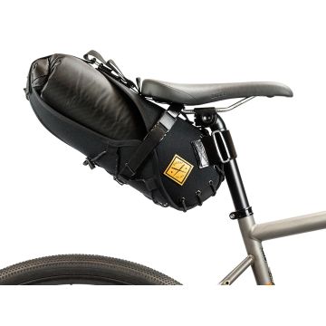 Restrap Carry Saddle bag & Dry bag (8L) - Black/Black