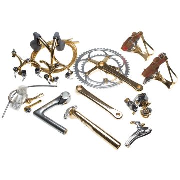 Shimano Dura-Ace Pogliaghi Pantographed Groupset