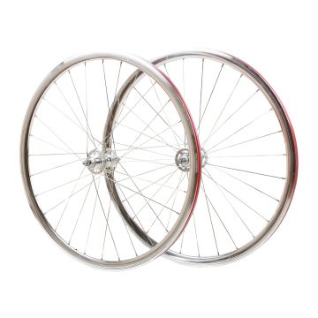 Novatec Wheel Set - Polished Silver