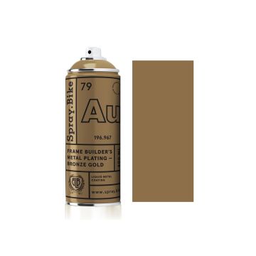 Spray.Bike Frame Builder's Metal Plating - Bronze Gold