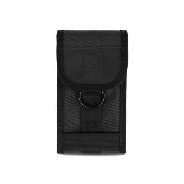 Chrome Phone Pouch - Black