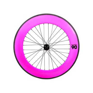 BLB Notorious 90 Rear Wheel - Pink/Black