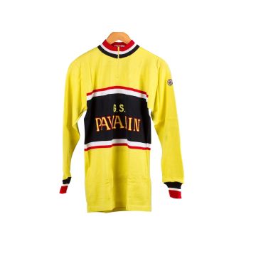 Pavarin Cycling Jersey - Yellow