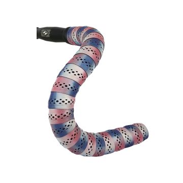 BLB Supreme Pro Reflective Bar Tape - 2 Tone Blue/Pink/White