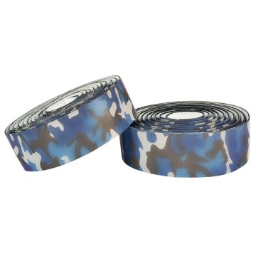 BLB Supreme Pro Reflective Bar Tape - Camo Blue