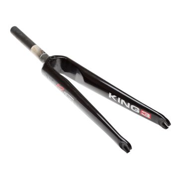 De Rosa King 3 Full Carbon Road Fork - Black