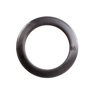 BLB Notorious 90 Rim - 700c - Natural Carbon MSW