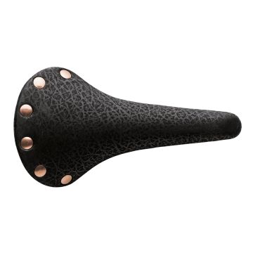 San Marco Regal Leather Saddle - Rino Black