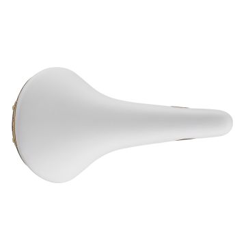San Marco Rolls Saddle - White