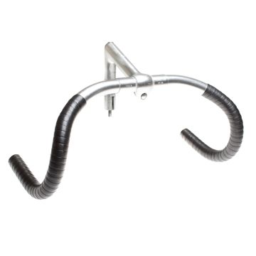 Cinelli Pista Handlebars/Stem Combo - Silver