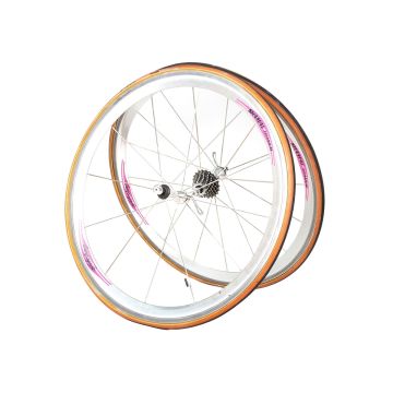 Campagnolo Shamal Titanium Wheel Set - Silver