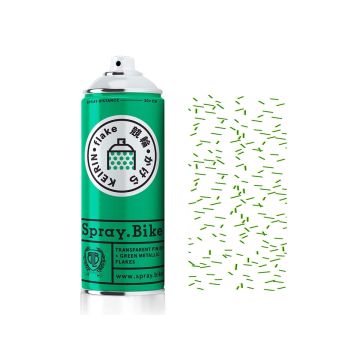 Spray.Bike paint - Keirin Flake Matataku Green