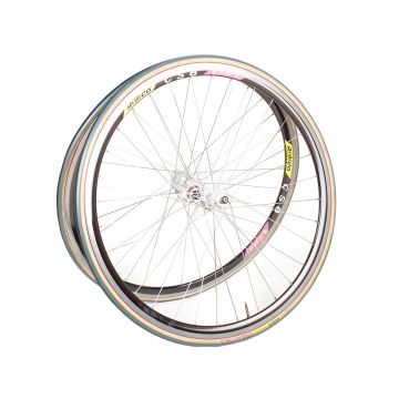 Rigida DP18 x Mavic Road Wheelset - Brown