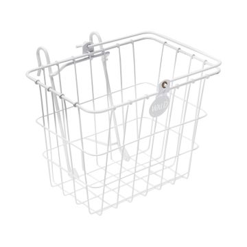 Wald 114 Compact Quick Release Basket - White