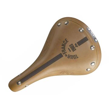 Selle Italia Epoca Tour de France Leather Saddle - Cream
