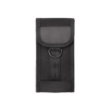 Chrome Large Phone Pouch - Black