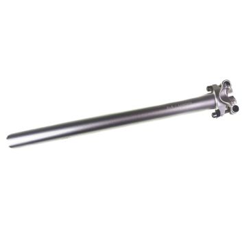 BLB Groove Seat Post - Matt Silver
