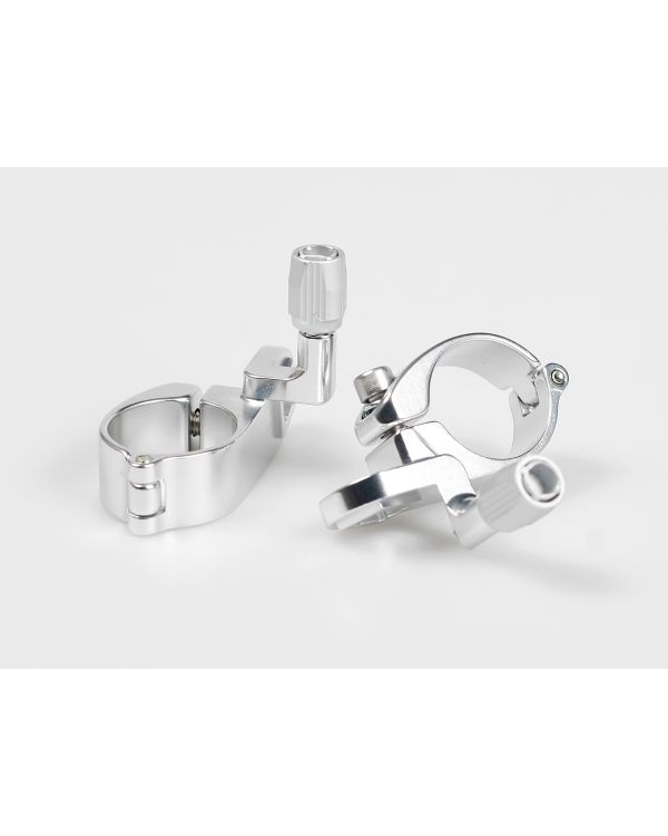 VIA Downtube Shifter Handlebar Mount - Silver