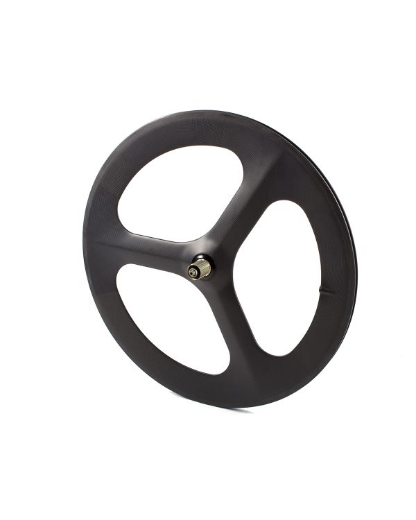 Carbon Tri Spoke Rear Wheel - Black MSW