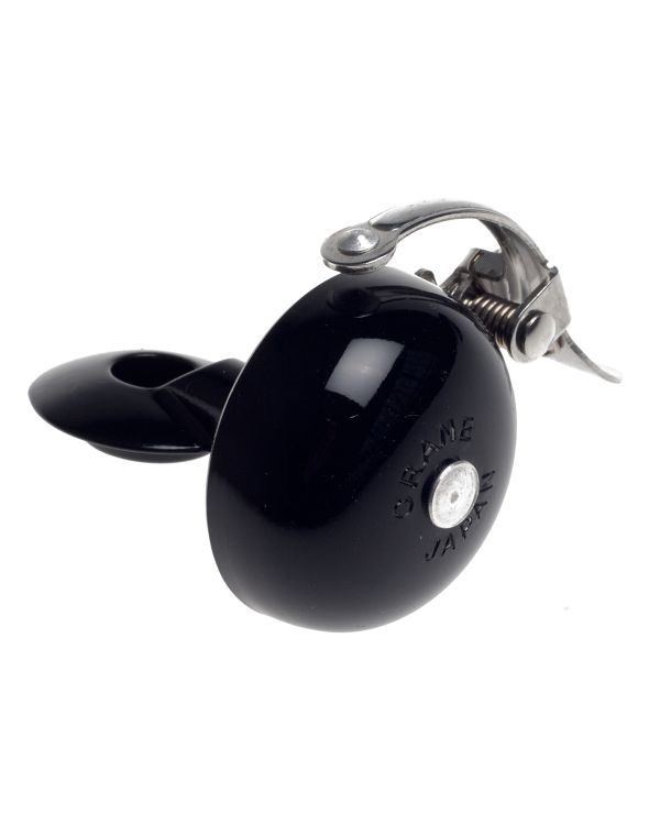 Crane Mini Suzu Top Cap Bell - Black